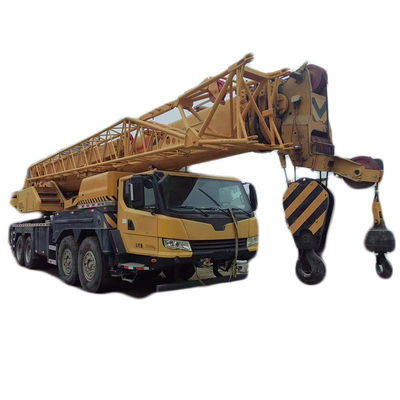 качество  80t Telescopic Used Truck Cranes in Max. Lifting Height 42.3M Liftling Equipment завод