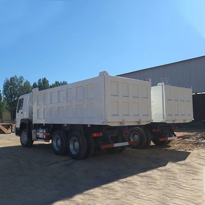 2 Сдвиг на задний ход Автоматическое окно Sinotruck Howo 371 375 Подержанный грузовик с подъемником