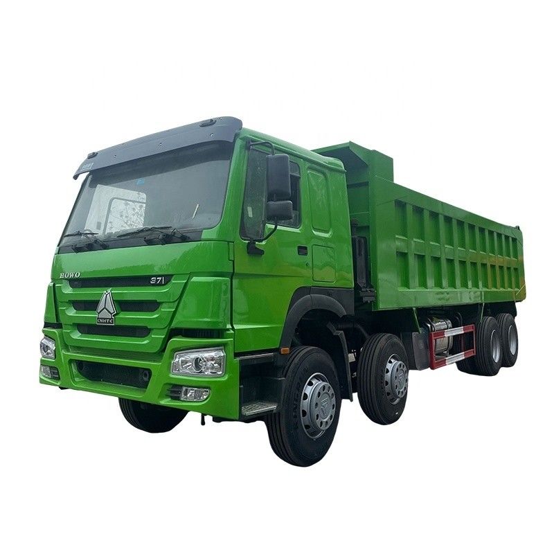 SINO ТРУК 12 колес 30 кубических метров HOWO 40 тонн 8x4 Подержанный грузовик с откидкой с производительностью