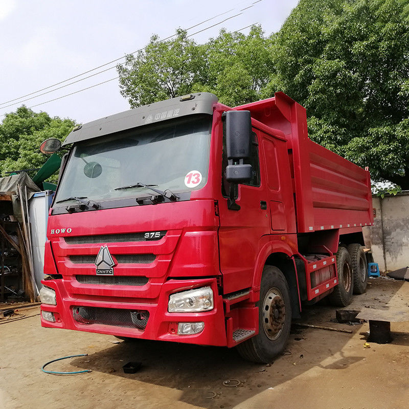 10 Передняя коробка передач используется Sinotruk HOWO 6X4 Dump Truck 371HP с двигателем WEICHAI