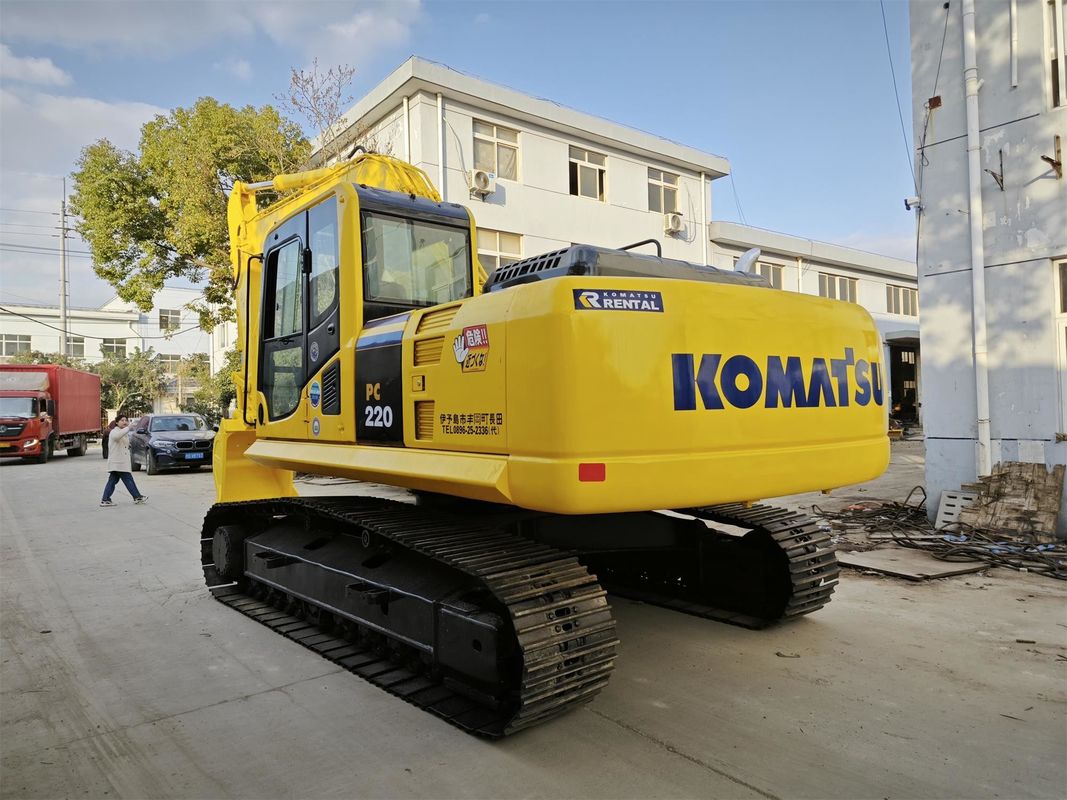 Продайте подержанный экскаватор Komatsu PC220-8 с оригинальным гидравлическим клапаном и 1,0-1,5 ведрами