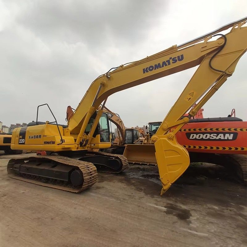 20 тонн переменный поршневый насос гидравлический использованный экскаватор Komatsu PC200 Crawler Excavator