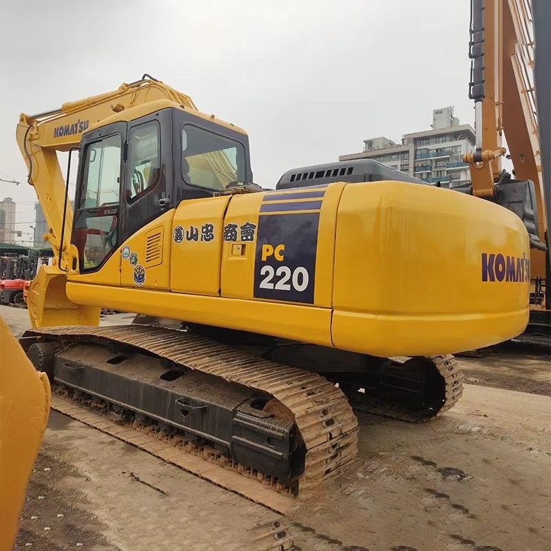 20 тонн переменный поршневый насос гидравлический использованный экскаватор Komatsu PC200 Crawler Excavator