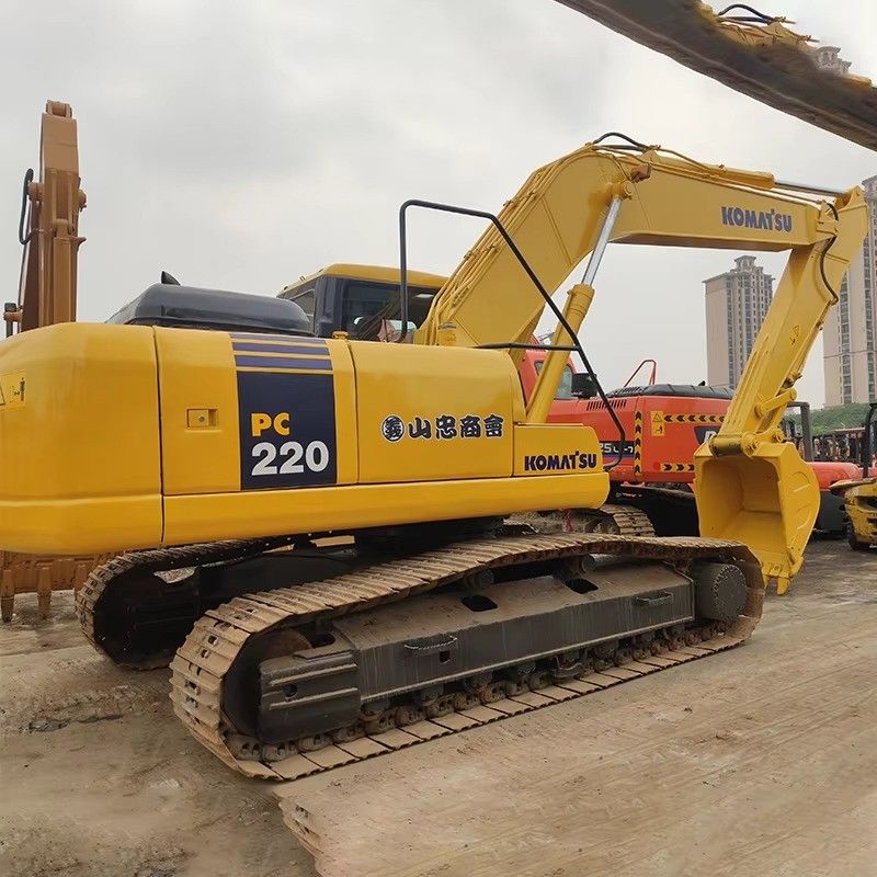 20 тонн переменный поршневый насос гидравлический использованный экскаватор Komatsu PC200 Crawler Excavator