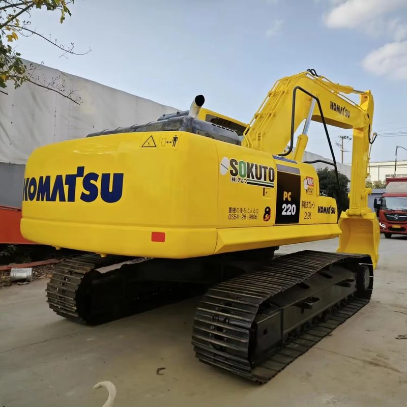 Оригинальный двигатель Komatsu PC35 экскаватор с другим гидравлическим цилиндром в хорошем состоянии