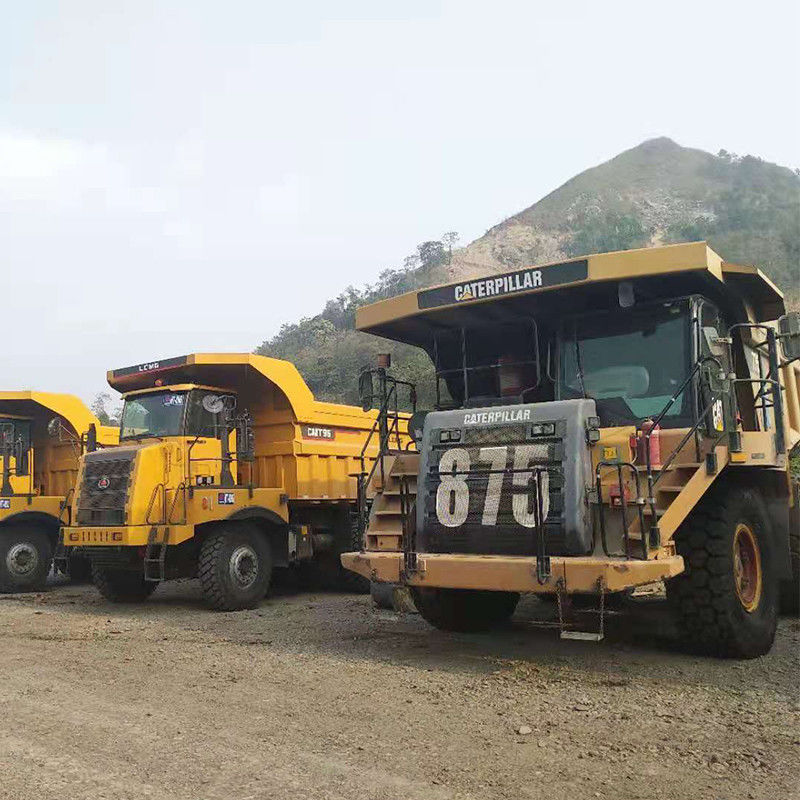 Тяжелый 70-тонный грузовик для добычи полезных ископаемых с емкостью топливного бака 500-600 л и коробкой передач FAST