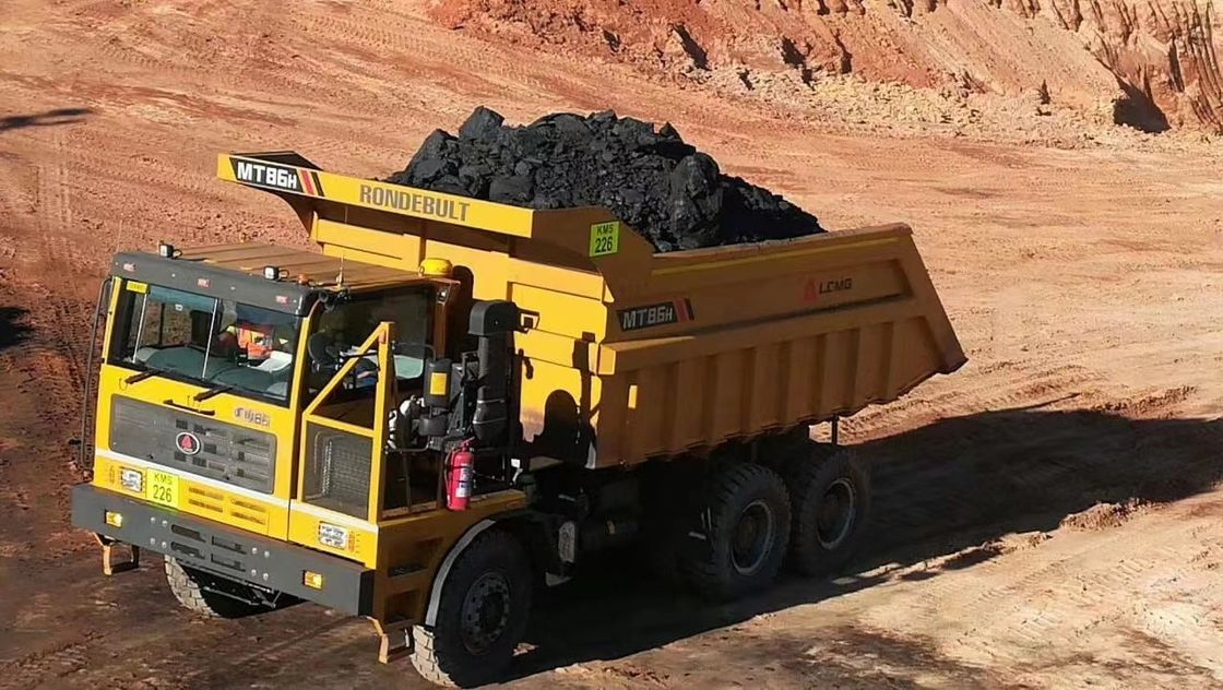 2 Обратная смена MT60 MT86 MT106 Шахтный грузовик 6X4 60-70 тонн полезная нагрузка