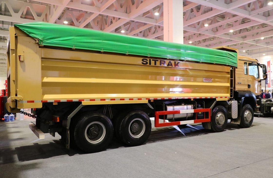 24 кубических метров нагрузчик для Sinotruck Howo 12 колесный Euro 5 Rhd 50 тонн 8x4