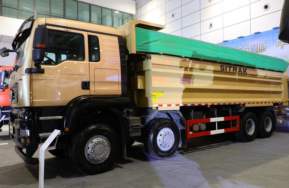24 кубических метров нагрузчик для Sinotruck Howo 12 колесный Euro 5 Rhd 50 тонн 8x4