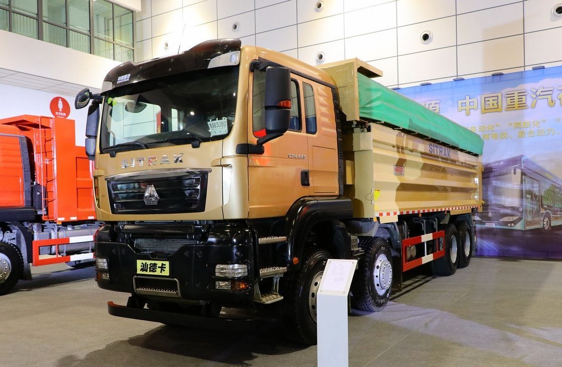24 кубических метров нагрузчик для Sinotruck Howo 12 колесный Euro 5 Rhd 50 тонн 8x4