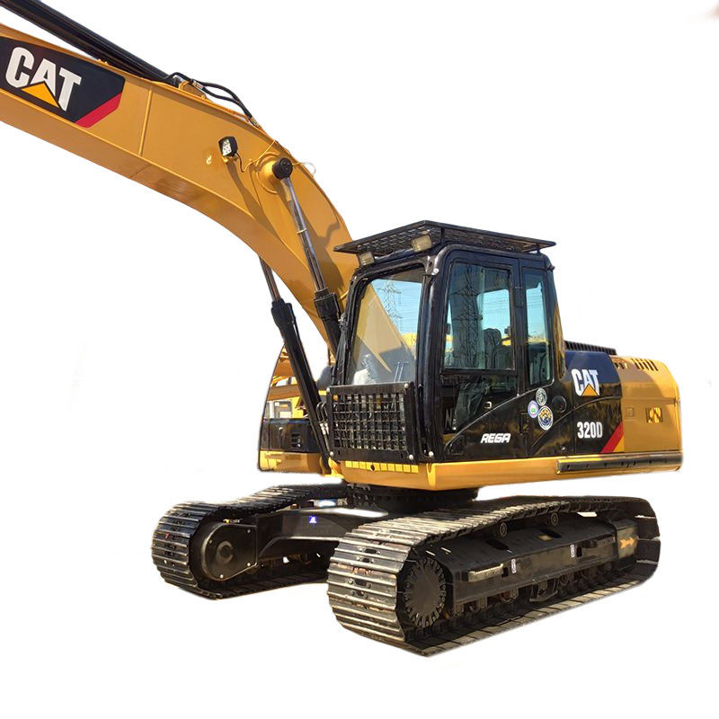 20 тонн CAT320 экскаватор Использованный экскаватор с 1 м3 ведро и 103 кВт мощности