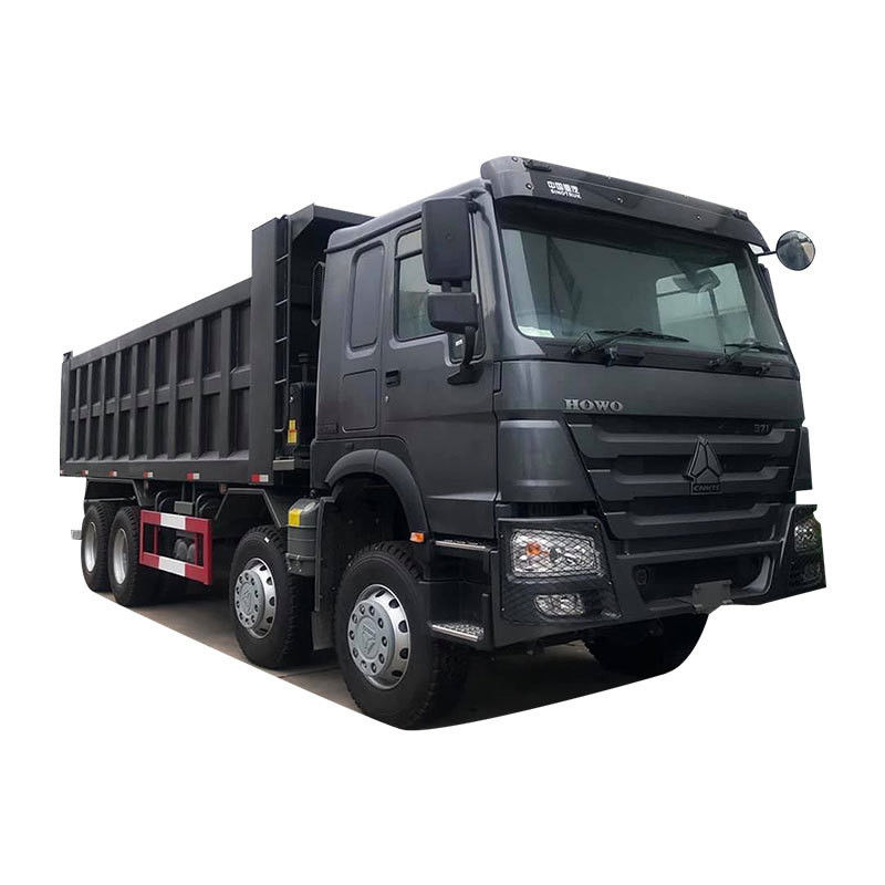 Sinotruck 8*4 371hp Dump Truck Cargo Tank Length 5.3-6.2M Мультимедийная система включена