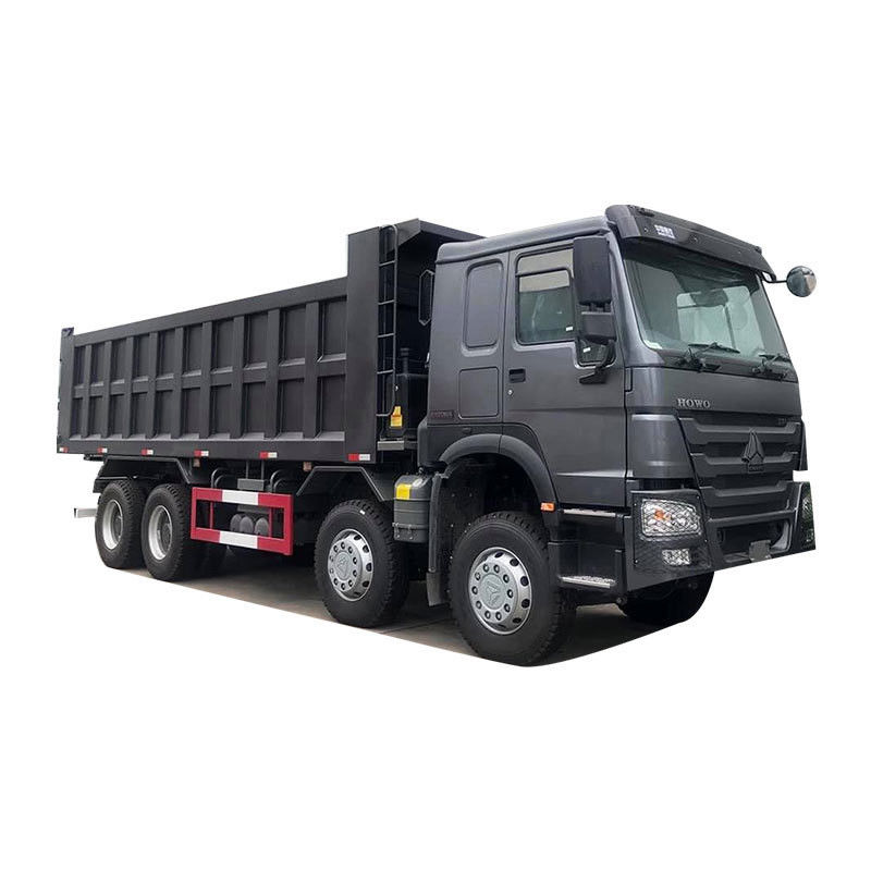 Sinotruck 8*4 371hp Dump Truck Cargo Tank Length 5.3-6.2M Мультимедийная система включена