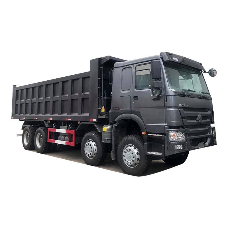 Sinotruck 8*4 371hp Dump Truck Cargo Tank Length 5.3-6.2M Мультимедийная система включена