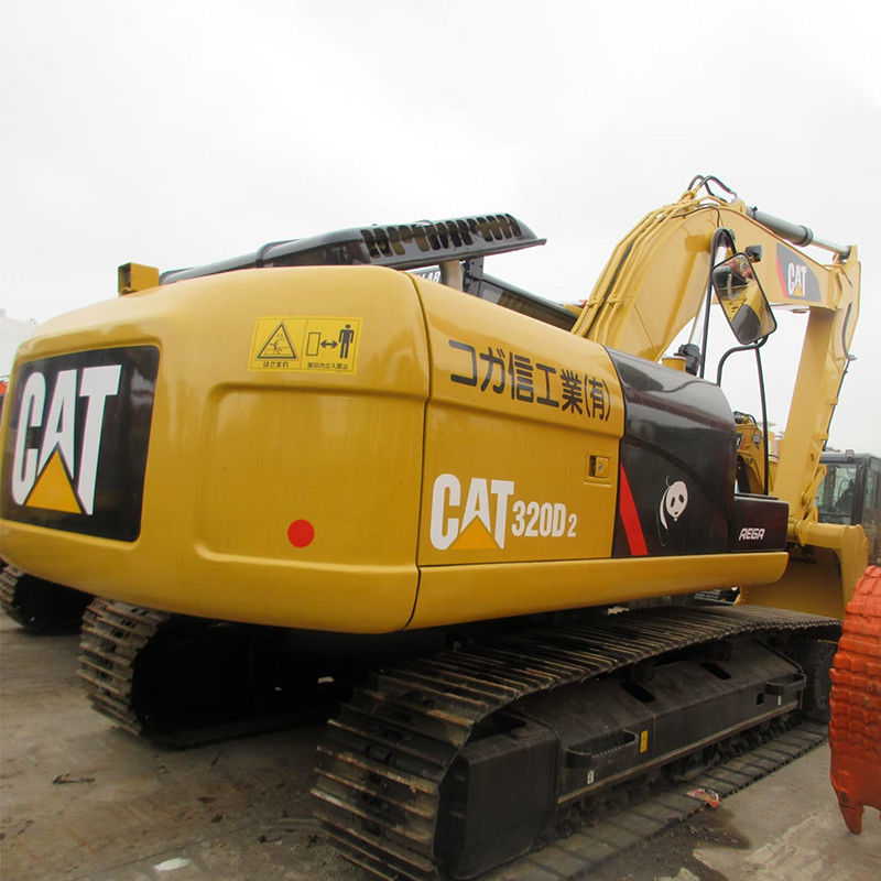 Доступный использованный экскаватор Cat 320D2 из Японии с 105x135 мм цилиндром