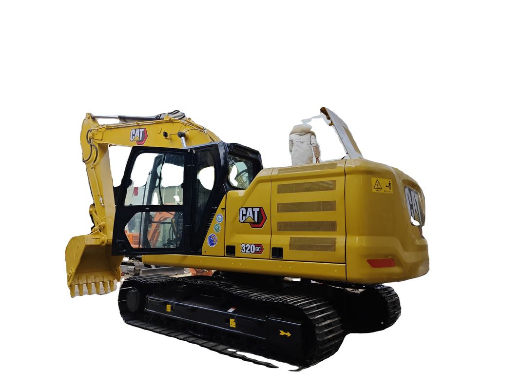 Высокая эксплуатационная эффективность оригинальный двигатель CAT 320d экскаватор с ползучей ручкой в хорошем состоянии