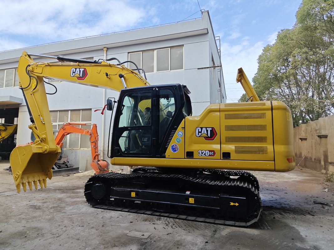 Оригинальный использованный экскаватор CAT 320d в хорошем состоянии с надежным и простым обслуживанием