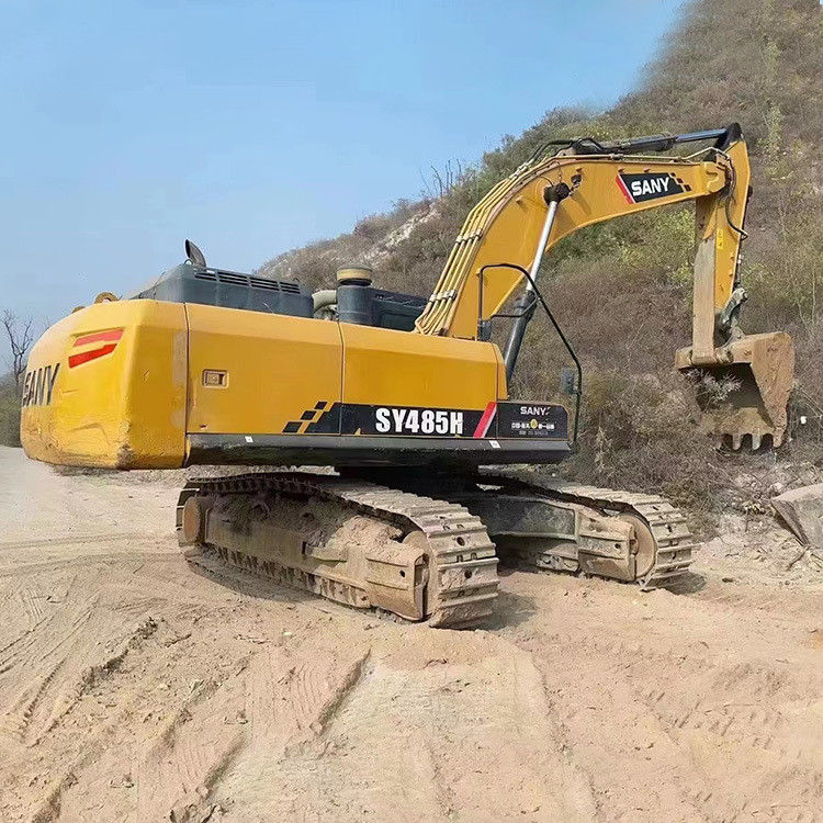 Устойчивый SY485H Sany Long Reach 50 тонн экскаватор Используемый экскаватор для копания ведра силы 287kN