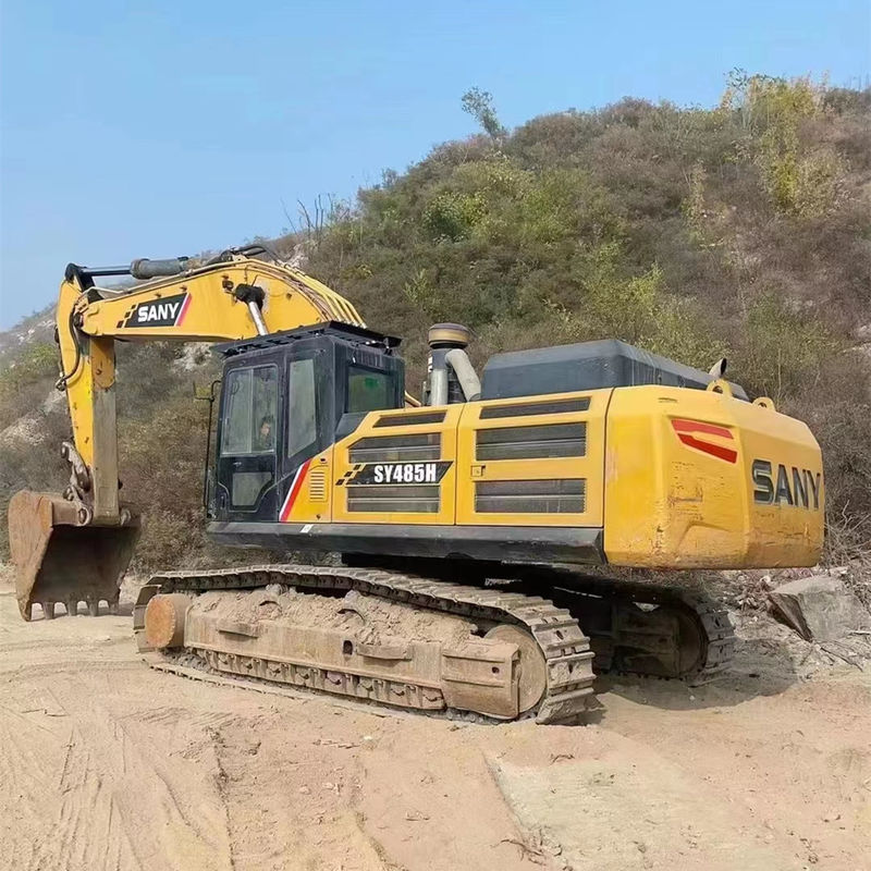 Устойчивый SY485H Sany Long Reach 50 тонн экскаватор Используемый экскаватор для копания ведра силы 287kN