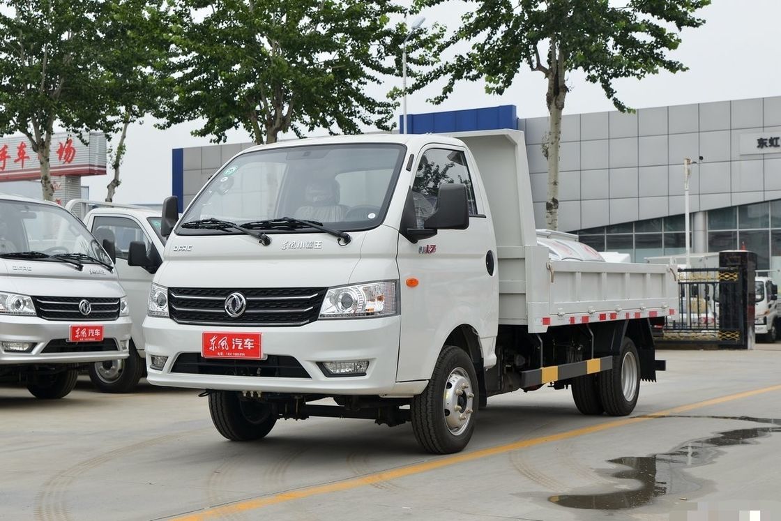 Подержанный Dongfeng W17 102hp левый руль 2 места 2 подушки безопасности один ряд 4 * 2 легкий грузовик