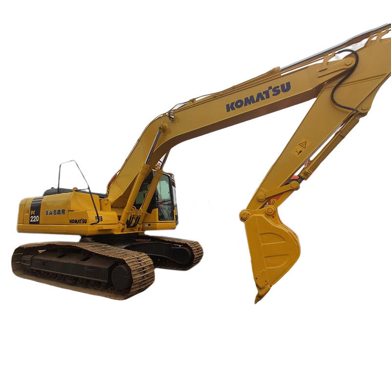 20-тонный экскаватор Komatsu PC200 вторая рука с 2000 рабочими часами и 0.9CBM ведро