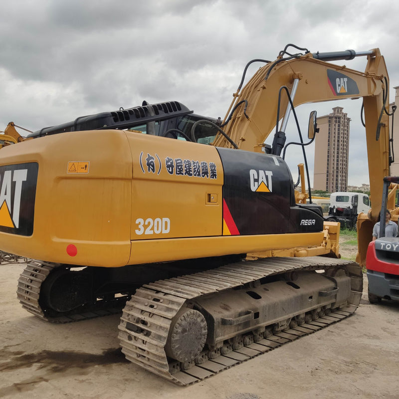 2001-4000 Рабочее время CAT 320D 20 тонн Гидравлический экскаватор с ползучей ручкой