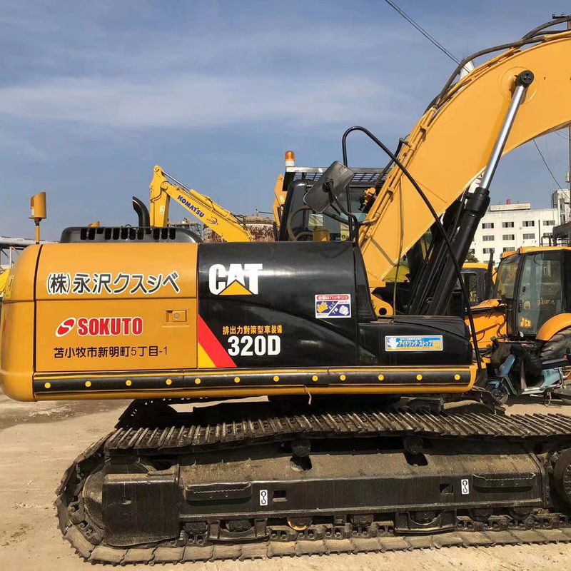 2001-4000 Рабочее время CAT 320D 20 тонн Гидравлический экскаватор с ползучей ручкой