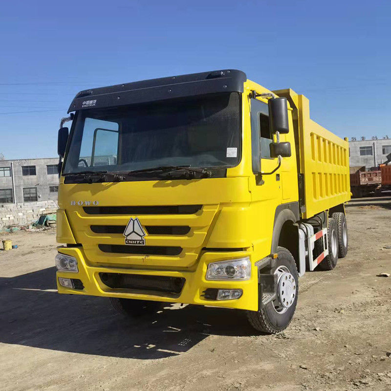 371hp 6x4 10 колес 20 тонн объемный грузовик с наклоном Howo Подержанный грузовик Euro 2