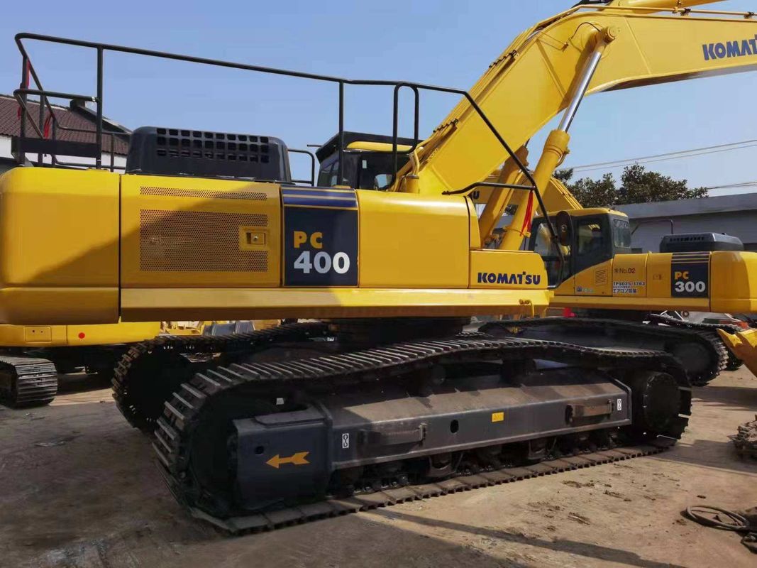 Низкий рабочий час Подержанный экскаватор Komatsu PC400-7 с технической видеоподдержкой