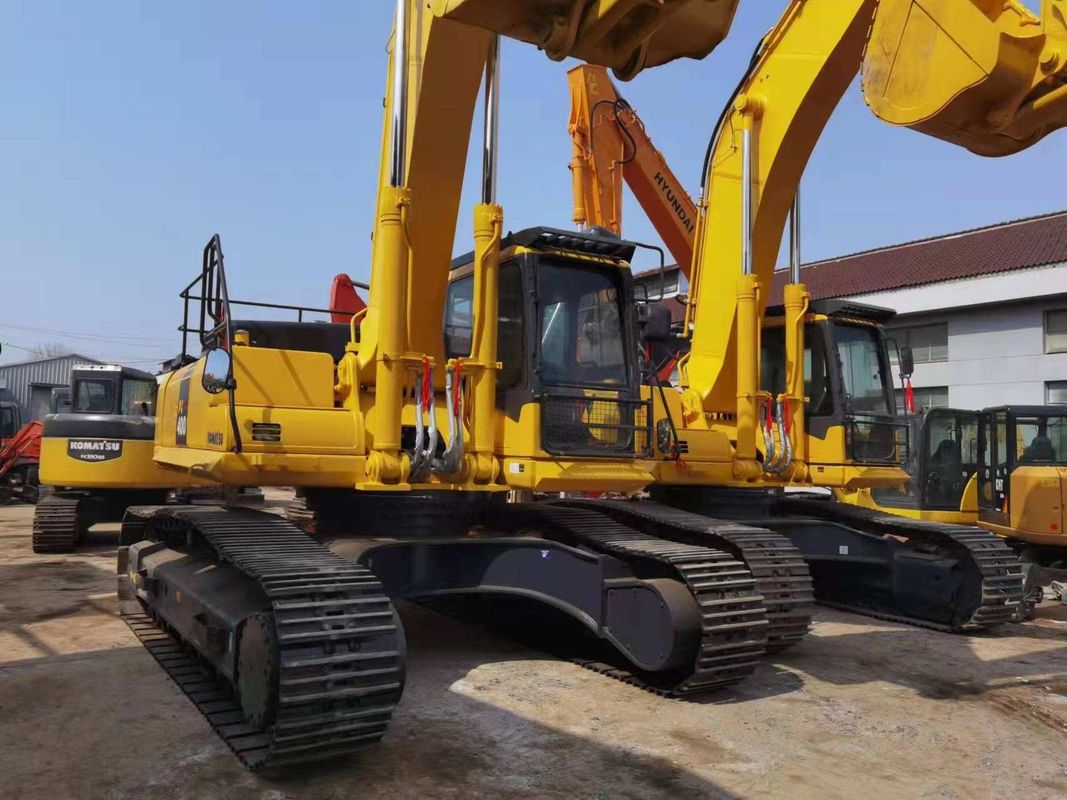 Низкий рабочий час Подержанный экскаватор Komatsu PC400-7 с технической видеоподдержкой