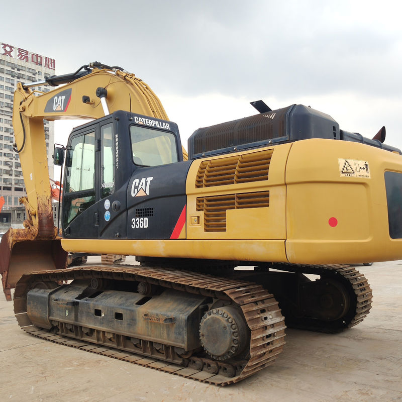 36-тонный экскаватор Cat336 Crawler, используемый для выкачки песка в оригинальном двигателе