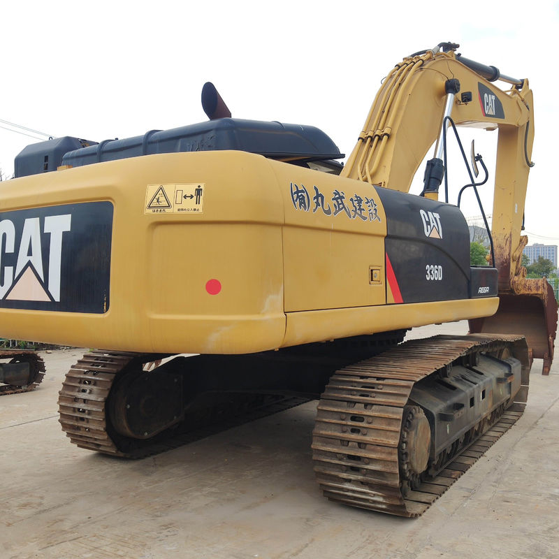 36-тонный экскаватор Cat336 Crawler, используемый для выкачки песка в оригинальном двигателе