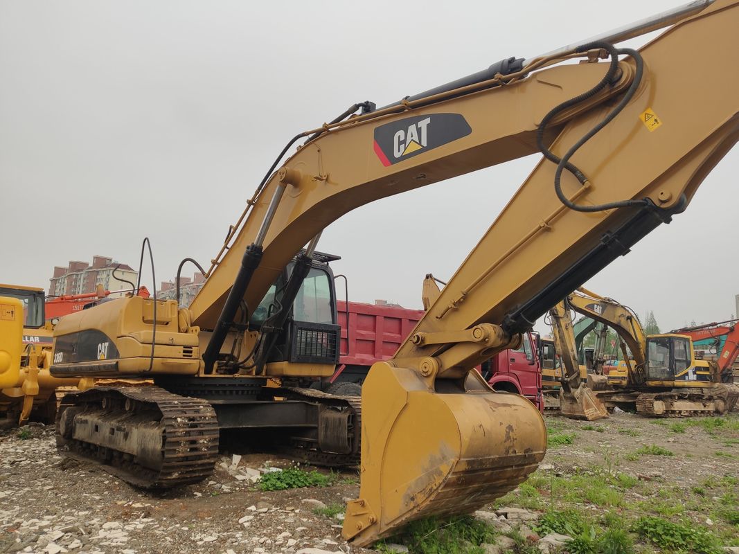 36-тонный экскаватор Cat336 Crawler, используемый для выкачки песка в оригинальном двигателе