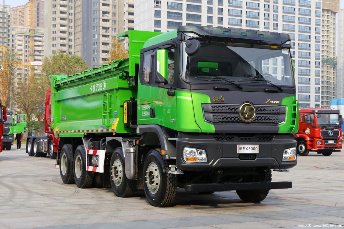 Евро 2 Стандарт выбросов 10 Перенаправление вперед Шакман Дэмп-Трак 8X4 12 колес 30 тонн