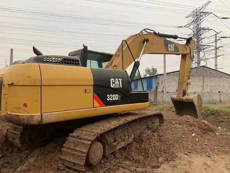Кавасаки гидравлический цилиндр использованный экскаватор Cat 320D Crawler с емкостью ведра 1,1 м3