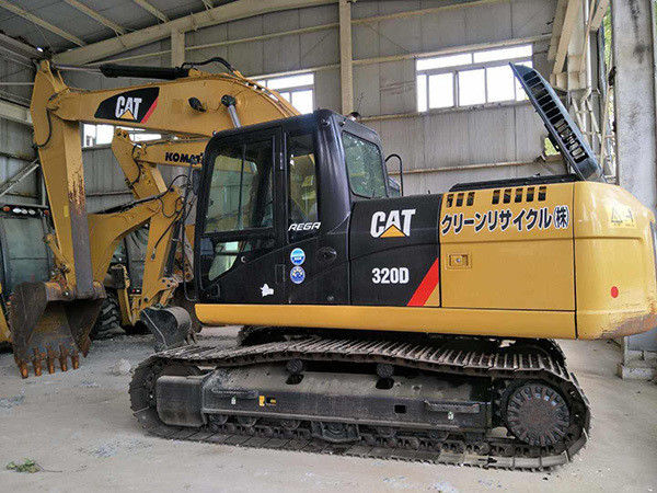 Кавасаки гидравлический цилиндр использованный экскаватор Cat 320D Crawler с емкостью ведра 1,1 м3