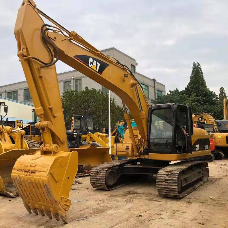 Подержанный экскаватор Cat 320CL с гидравлическим насосом Kawasaki в Шанхае
