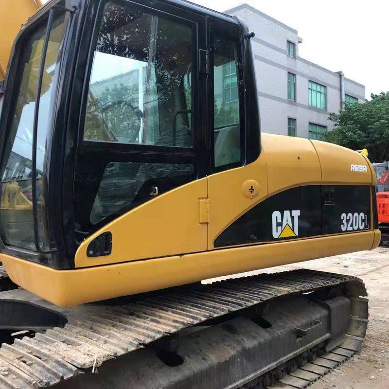 Подержанный экскаватор Cat 320CL с гидравлическим насосом Kawasaki в Шанхае