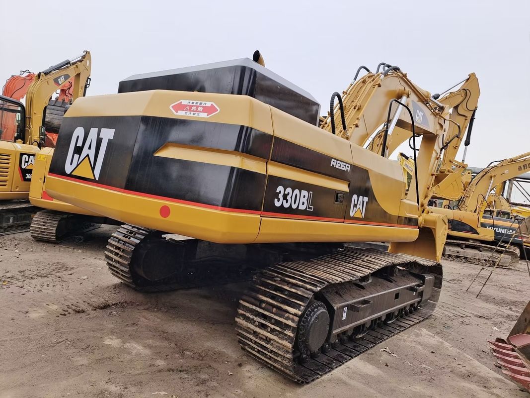 30 т экскаватор Использованный CAT 330B Crawler Гидравлический экскаватор с емкостью ведра 2,1 м3