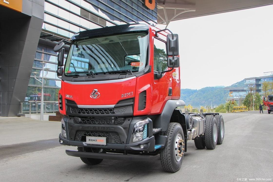 6x4 Dongfeng Dump Truck 300 лошадиных сил для строительства Размеры L x W x H мм 5921 * 7895 * 2545 мм