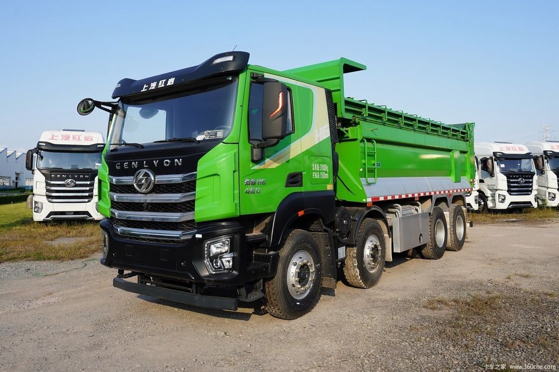 Hy H6 Дампер Типпер 460 л.с. 6x4 Тяжелый использованный Дампер с двигателем емкостью 8L и ABS Ничего