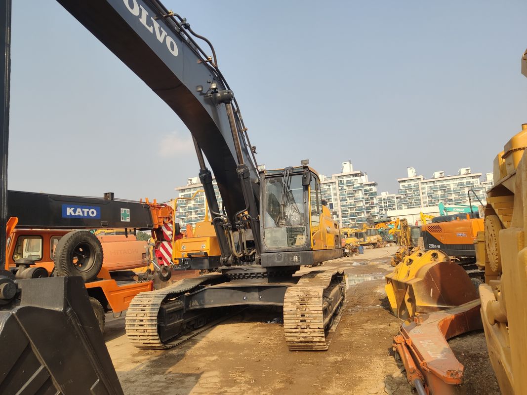 Эксплуатационная масса 48 т 265 кВт EC480DL Экскаватор с ползучей ручкой 480 оригинальный использованный экскаватор