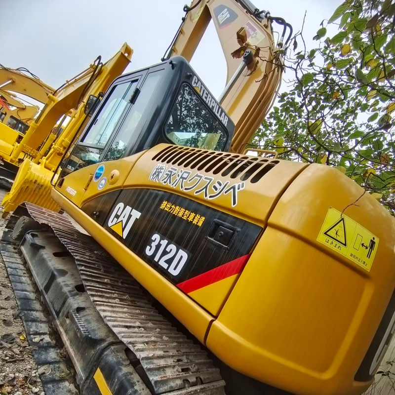 90% Caterpillar Cat 312D Crawler Excavator в хорошем состоянии для строительной техники