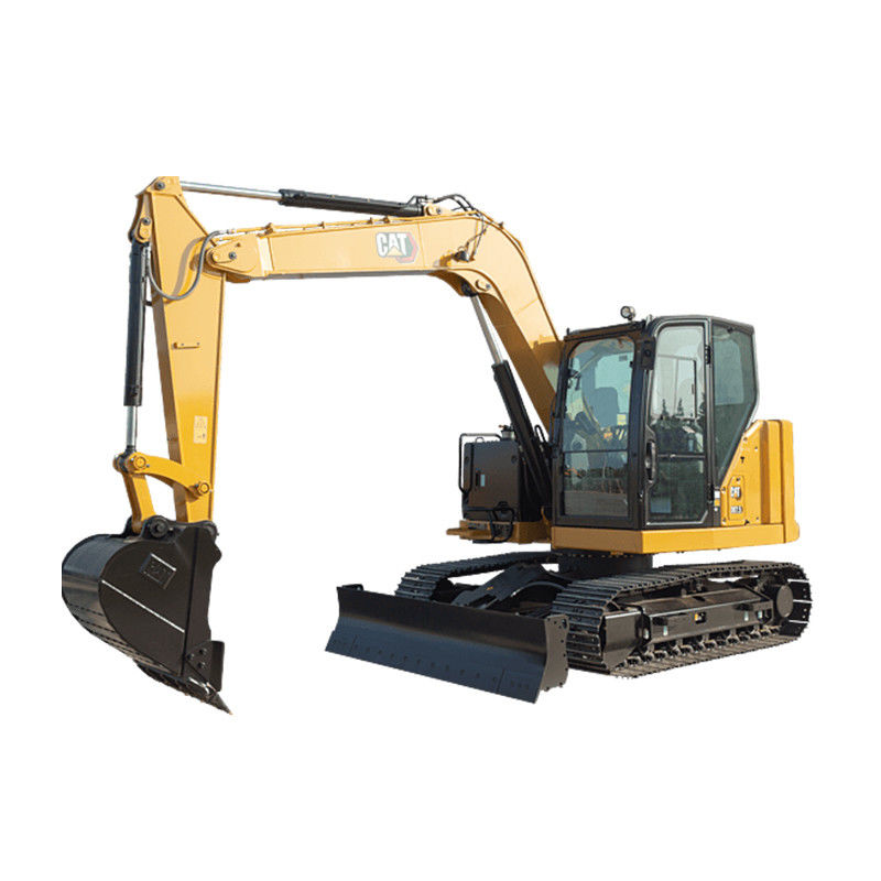 2019 жёлтый использованный гусеница CAT307.5 мини гидравлический 7,5 тонн экскаватор для производительности