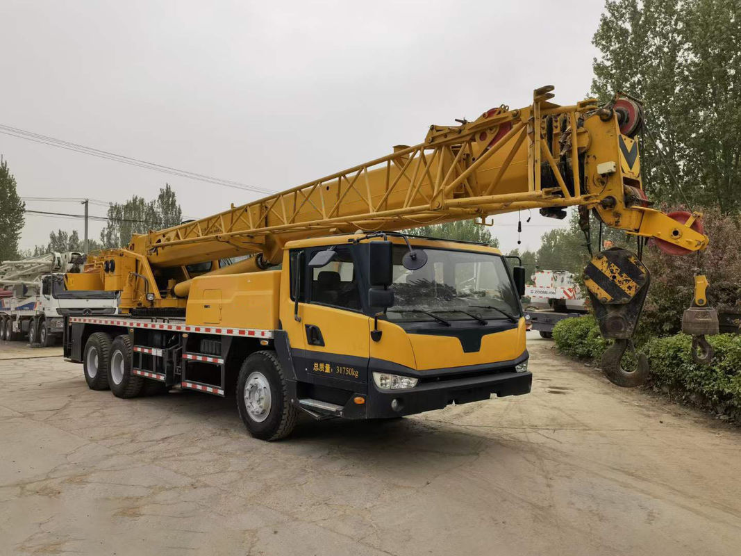 QY25K-I 25 тонн 35 тонн использованный грузовой кран с гидравлической телескопической суставной рукой бума