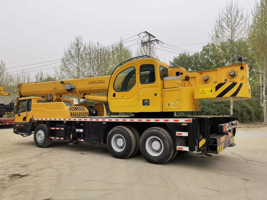 QY25K-I 25 тонн 35 тонн использованный грузовой кран с гидравлической телескопической суставной рукой бума