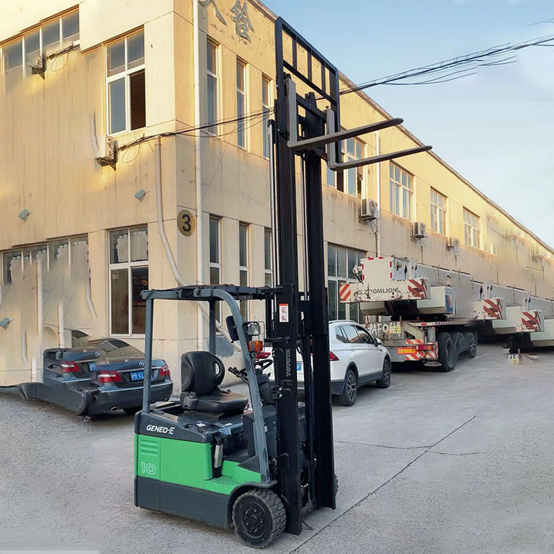 Подержанный электропогрузчик Toyota 1 тонны длина вилки 48V 1070 Сборка материалов для складов