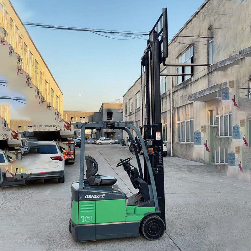 Подержанный электропогрузчик Toyota 1 тонны длина вилки 48V 1070 Сборка материалов для складов