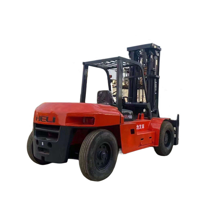 Электрический вилочный погрузчик с дизельным двигателем и тяжелыми подъемными инструментами весом 12-16 тонн