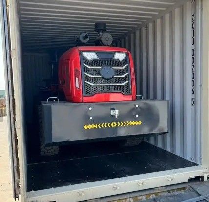 3000 кг грузоподъемности Используемый TDER 4WD всеподобный вилочный погрузчик с двигателем Isuzu или Cummins EPA